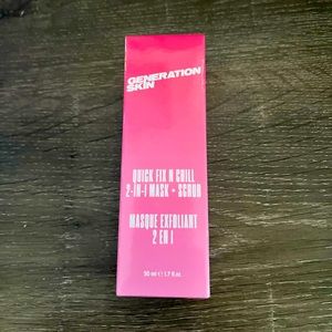 Generation Skin - Quick Fix N Chill Mask + Scrub